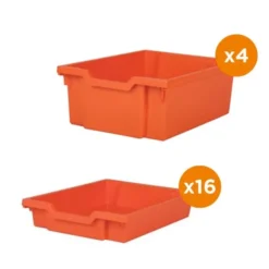 Accessori per carrello mobile dim. 105,5x45,5x106,5H cm