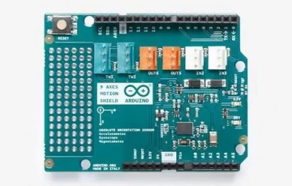 Arduino 9 axes motion shield