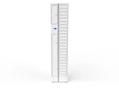 Armadietto di ricarica Volt 1:1 per 24 telefoni e piccoli dispositivi mobili USB-A e RFID