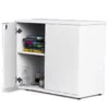 Armadietto doppio porta libri doppia anta Reading Nook 90x45x76H cm
