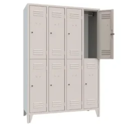 Armadio casellario 8 posti con ante - 120x50x180h cm