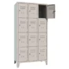 Armadio casellario 12 posti con ante - 90x50x180h cm