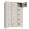 Armadio 15 scompartimenti 120x50x180h cm - Grigio