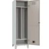 Armadio spogliatoio monoblocco 1 posto con ripiano e divisorio 52,5x50x180H cm