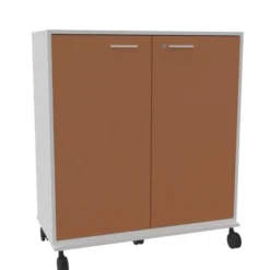Armadio su ruote 100x42.6x102.8H con serratura ant