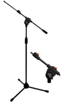 Asta per microfono a giraffa telescopica professionale