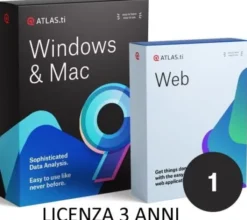 ATLAS.ti GOV/Non-Commercial Single User License (PC, Mac e Web) 3 YEARS