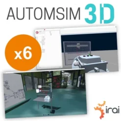 Automsim 3d- 6 licenze