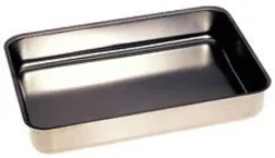 Bacinella in Acciaio rettangolare base 300x220xH 55 mm