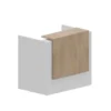 Bancone Reception con mensola 126x88x113H