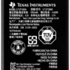 Batteria di Ricambio per TI-Nspire CX/TI-Nspire CX CAS v. 2/TI-84 Plus CE-T