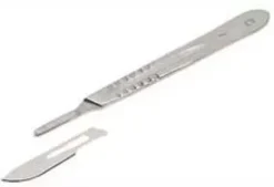 Bisturi-lama in Acciaio tipo 3 / n° 10 cf.10 pz