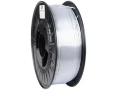 Bobina filamento 3D PLA SILK 1.75mm Silver 1kg