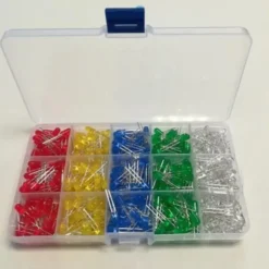 Box 500 pezzi LED 5 mm colori vari