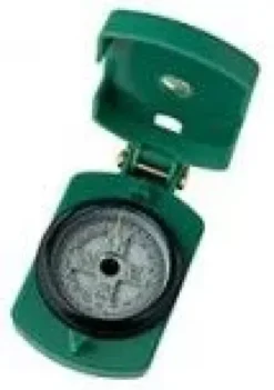Bussola KONUSPOINT plastica verde, con liquido