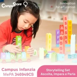 Campus Infanzia - Storytelling set: ascolta, impara e parla