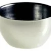 Capsula in Acciaio emisferica fondo piano con becco 25 ml