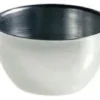 Capsula in Acciaio emisferica fondo piano con becco 700 ml
