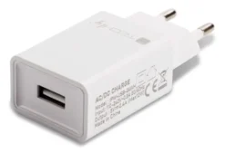 Caricatore Alimentatore USB-A da Muro 5V 2.4A per Smartphone o Tablet