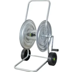 Carrello avvolgitubo in acciaio zincato