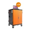 Carrello di ricarica da 36 dispostivi + 36 Chromebook Lenovo 14''