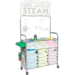 Carrello Maker STEAM per ambienti educativi (solo carrello) premontato