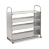 Carrello mobile - 3 ripiani (silver)