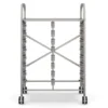 Carrello mobile senza vaschette 69x43,5x105,5 cm con maniglie