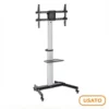 Carrello TV 37''-86'' Multimediale in Alluminio Regolabile in Altezza USATO