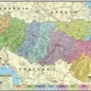 CARTA GEOGRAFICA MURALE - EMILIA ROMAGNA