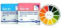 Cartina indicatrice ph, dispensatore di plastica scala 1-14