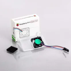 Case Fan and Heatsink for Raspberry Pi 4 case