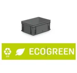 CASSETTA POLIPROPILENE 400x300x170H MM - ECOGREEN