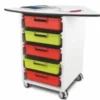 Cassettiera h.64cm per Tavoli a 60°