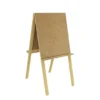 Cavalletto porta fogli bifacciale e pieghevole per pittura 60x69x120H cm