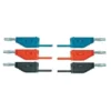 Cavi per esperimenti, 75 cm, 2,5 mm², set di 15