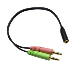 Cavo Adattatore Andrea C-200 Adapter Cable da 1 jack 3.5mm (F) a 2 jack 3.5mm (M)