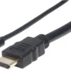 Cavo adattatore USB-C a HDMI - 1metro Nero