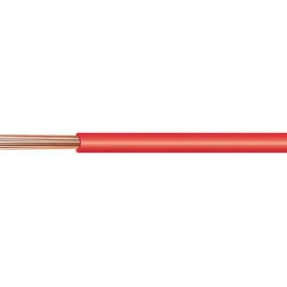 Cavo di collegamento apparecchiature 5 mm, 20 AWG, 100m, Rosso
