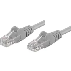 Cavo di rete Patch in CCA Cat. 6 Grigio UTP 10m