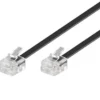 Cavo telefonico RJ11 Modulare 6P4C 2 mt