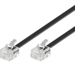 Cavo telefonico RJ11 Modulare 6P4C 2 mt