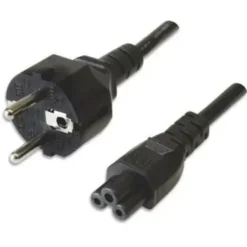 CAVO TRIPOLARE X ALIMENTATORE - SCHUKO 1M nero