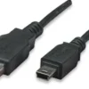 Cavo USB 2.0 A maschio/mini B 5 pin maschio 1 m Nero