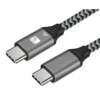 Cavo USB-C™ Maschio 3.2 / USB-C™ Maschio 3A 60W 2m Alluminio