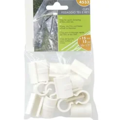 Clips di fissaggio ø 8 mm busta 30 pz