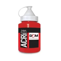 COLORE ACRILICO - FLACONE ML.250 - ROSSO DI CADMIO