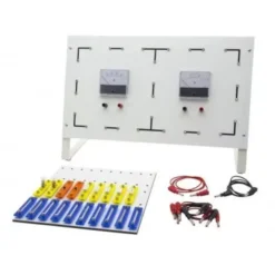 Complesso per esperienze sui circuiti elettrici