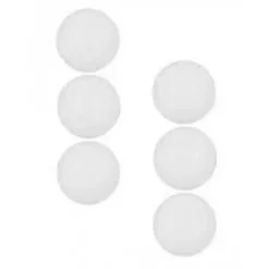 Confezione palline 6 pz colore bianco