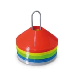 CONO A DISCO - SET 50 PZ. ASSORTITI IN 5 COLORI